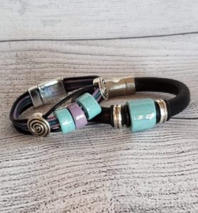 Judy Bode - Leather Bracelets