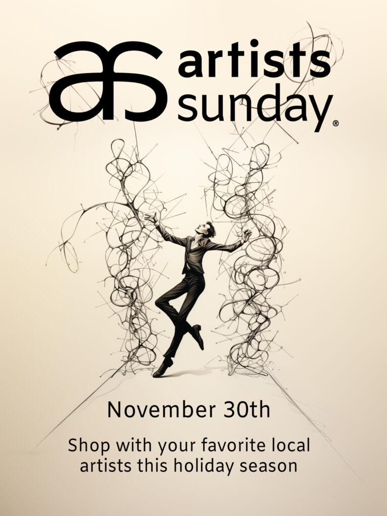 Artists_Sunday_2025_10-WEB_artist with squiggles