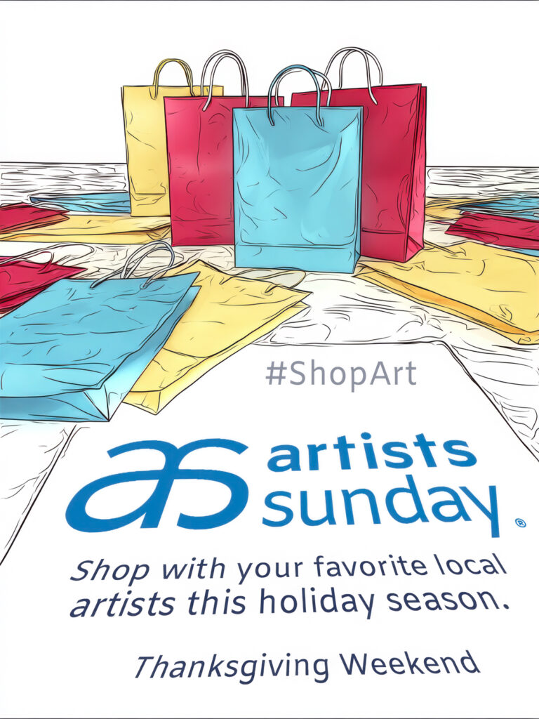 Artists_Sunday_2025_8-WEB_bags up top words at the bottom-Edit